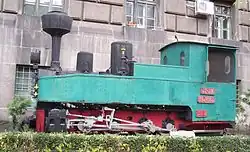 JŽ class 99.4.084 Brigadelok from the 600&nbsp;mm Ohrid line