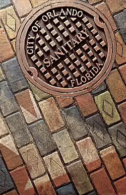 City of Orlando (2011), sculpture relief, 48 x 31 x 3 in (121.96 x 78.74 x 7.62&nbsp;cm), artist's collection