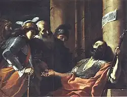 Belisarius receiving alms, 1665-1669, 152 x 198 cm, Museum Boijmans Van Beuningen, Rotterdam