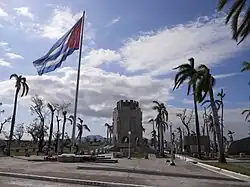 José Martí's Mausoleum at Santa Ifigenia Cemetery, Santiago, Cuba.