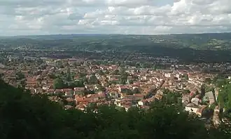 Panorama of Mazamet