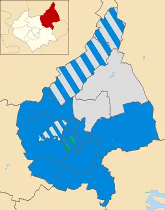 2019 results map