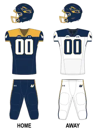 Memphis Showboats uniforms