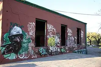 Main building before restoration