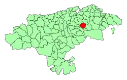Location of Miera