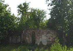 Church ruins in Mieruniszki