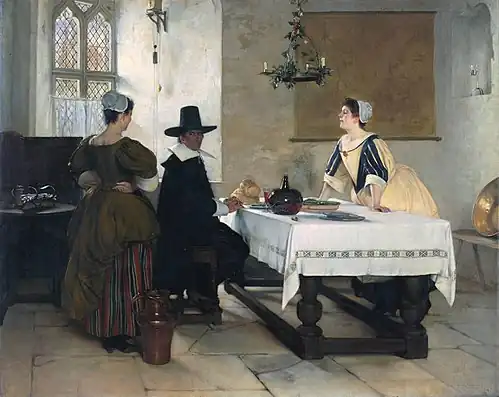 Between Two Fires, 1892. Oil on canvas 36" × 29" Tate Gallery, London.