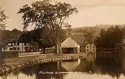 West Henniker millpond in 1914