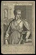 Milonia Caesonia, wife of Caligula