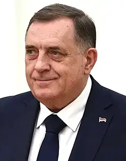 Milorad Dodik, President of Republika Srpska[17]