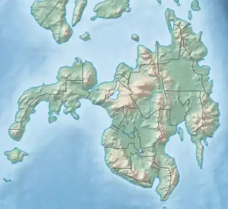 Moro Gulf is located in Mindanao mainland