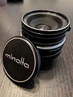 W.Rokkor-PI 21&nbsp;mm f/4.5 for Minolta SR-mount SLRs