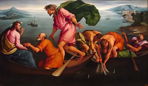 Painting by Jacopo Bassano, 1545
