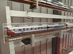 Model of Bombardier Transportation’s Renfe TRD Class 594, Spanish litra 594 trains