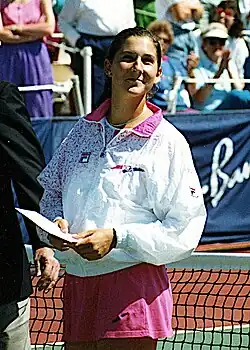 Monica Seles, won the most major titles as a teenager in the Open Era (8).