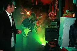 Performing live at the Il Corral in Los Angeles, CA