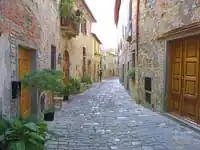 A street of the village
