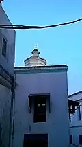 Top of the mosque seen from Boukhris Street