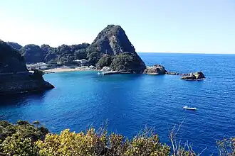 Port of Kumomi and Mount Eboshi