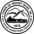 Official seal of Mount Olive, North Carolina
