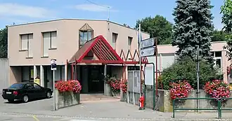 The town hall in Muespach