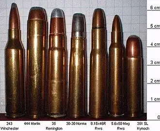 .30-30 Win, .35 Rem, .351 WSL, a.o., sizes.