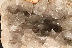 Druse calcite