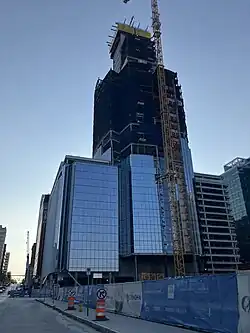 Construction in July 2025