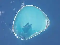 NASA astronaut image of Kure Atoll (February&nbsp;22, 2004)