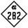 North Carolina Highway 282 marker