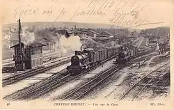 View of the station, pre-1916.