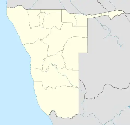 Grootfontein is located in Namibia