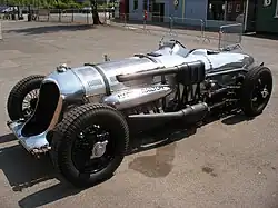 The Napier-Railton at Brooklands