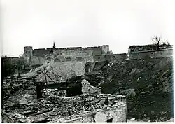 Ivangorod Fortress in 1944