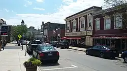 Nason Street in historic downtown Maynard
