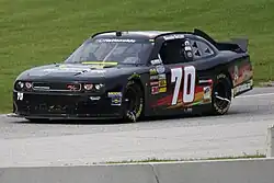 Setzer in the No. 70 Nationwide car at Road America, 2011