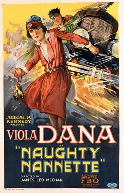 Poster of the main characters and a car