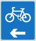 C16: Recommended route for cyclists