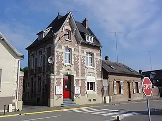 The town hall of Neuvillette