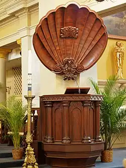 St. Louis Cathedral Pulpit