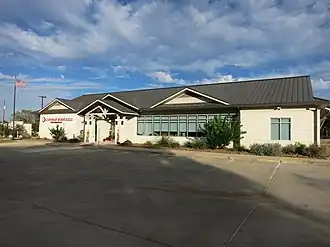 Industry State Bank is at FM 109 and FM 1094.