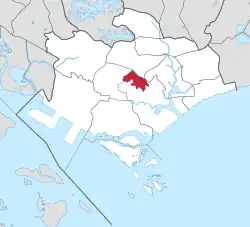 Location in Central Region