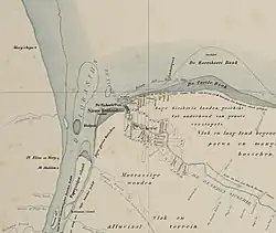 Map fragment with Nieuw Rotterdam