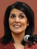 Nikki Haley of South Carolina (2011–2017)[30]