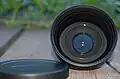 Top of WC-E80 lens
