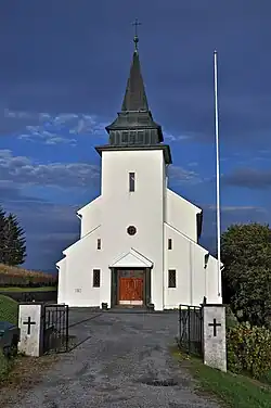 View of the present church