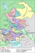 Northeastern Rus' principalities in the 14th century