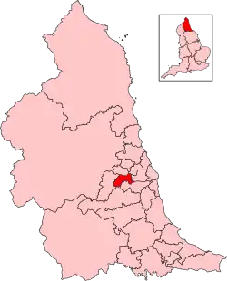 Map of constituency