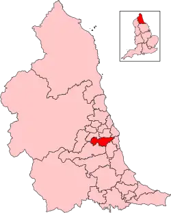 Map of constituency