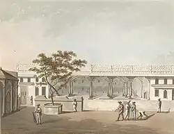 North Front Of Tippoo's Palace, Bangalore, by James Hunter (d.1792)[7]